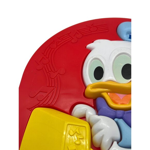 Vintage 80s Arco Donald Duck Puzzle Disney Babies 3D Puzzle Plastic Complete - Picture 3 of 4